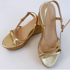 🐣 WAS $85 Kate Spade Talanse Strappy Wedge Sandals
